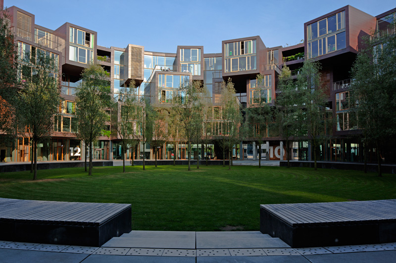 Studentenheim Tietgenkolleg, Innenhof (Lundgaard & Tranberg 2006)